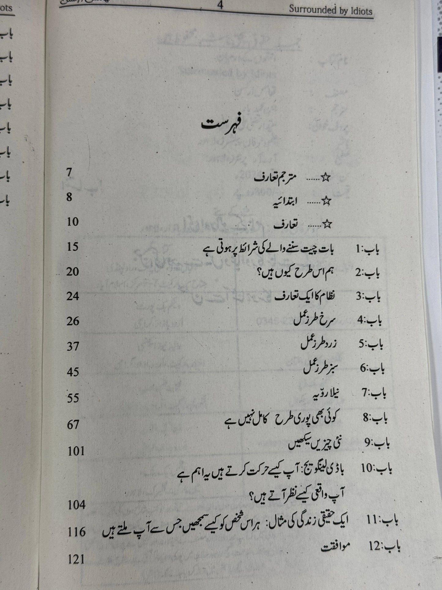 احمقوں کے درمیان (surrounded by idiots)